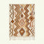 Coral Azilal Rug – Blue Diamond Pattern – Imider