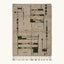 Full view of the Tafra mushroom, forest green and charcoal Beni Ourain rug with an abstract linear design.