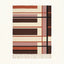 Terracotta Zanafi rug Tamnougalt with linear block pattern, full rug view