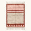 Tanirt blush Beni Ourain rug, full view