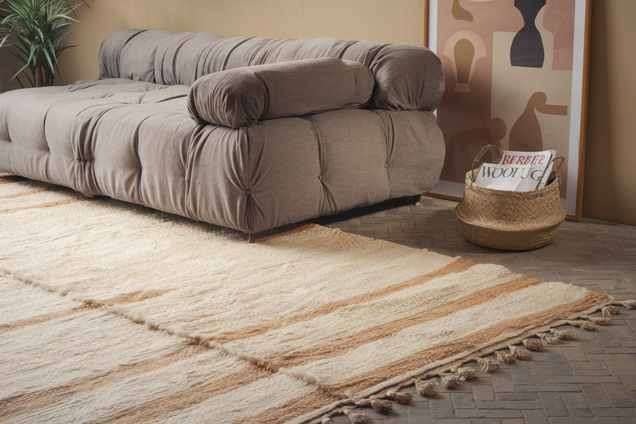 Minimalist Moroccan Rug
