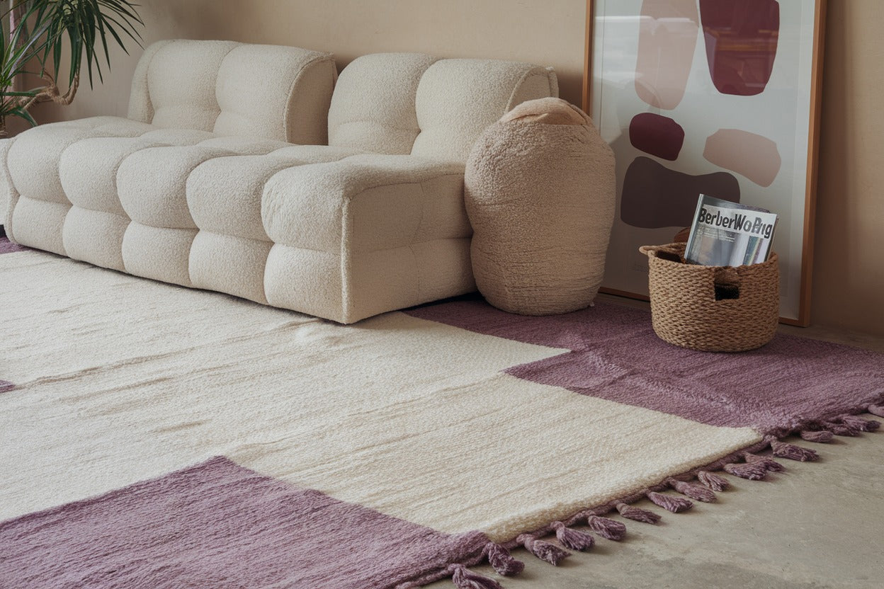 Luxury Moroccan Wool Rugs | High-End Handmade Berber Rugs for Elegant Spaces