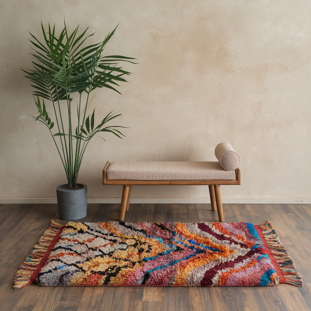 Boujaad Rugs - Handcrafted Moroccan Wool Rugs with Soft Hues & Intricate Designs