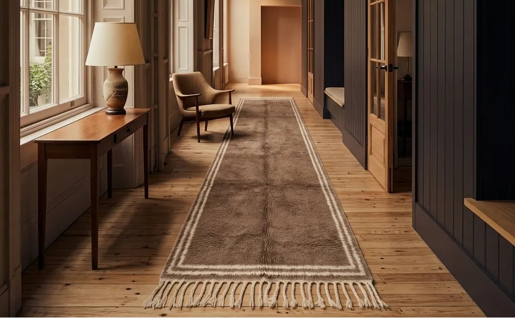Hallway & entry rug size guide