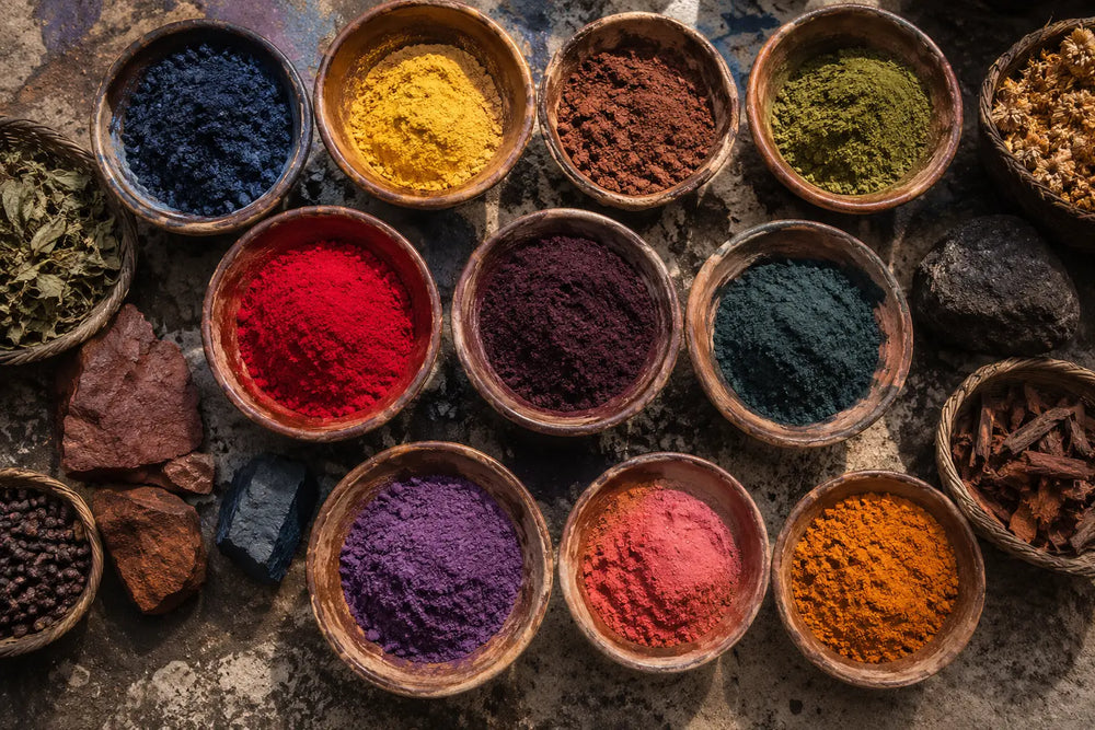 Natural dyeing