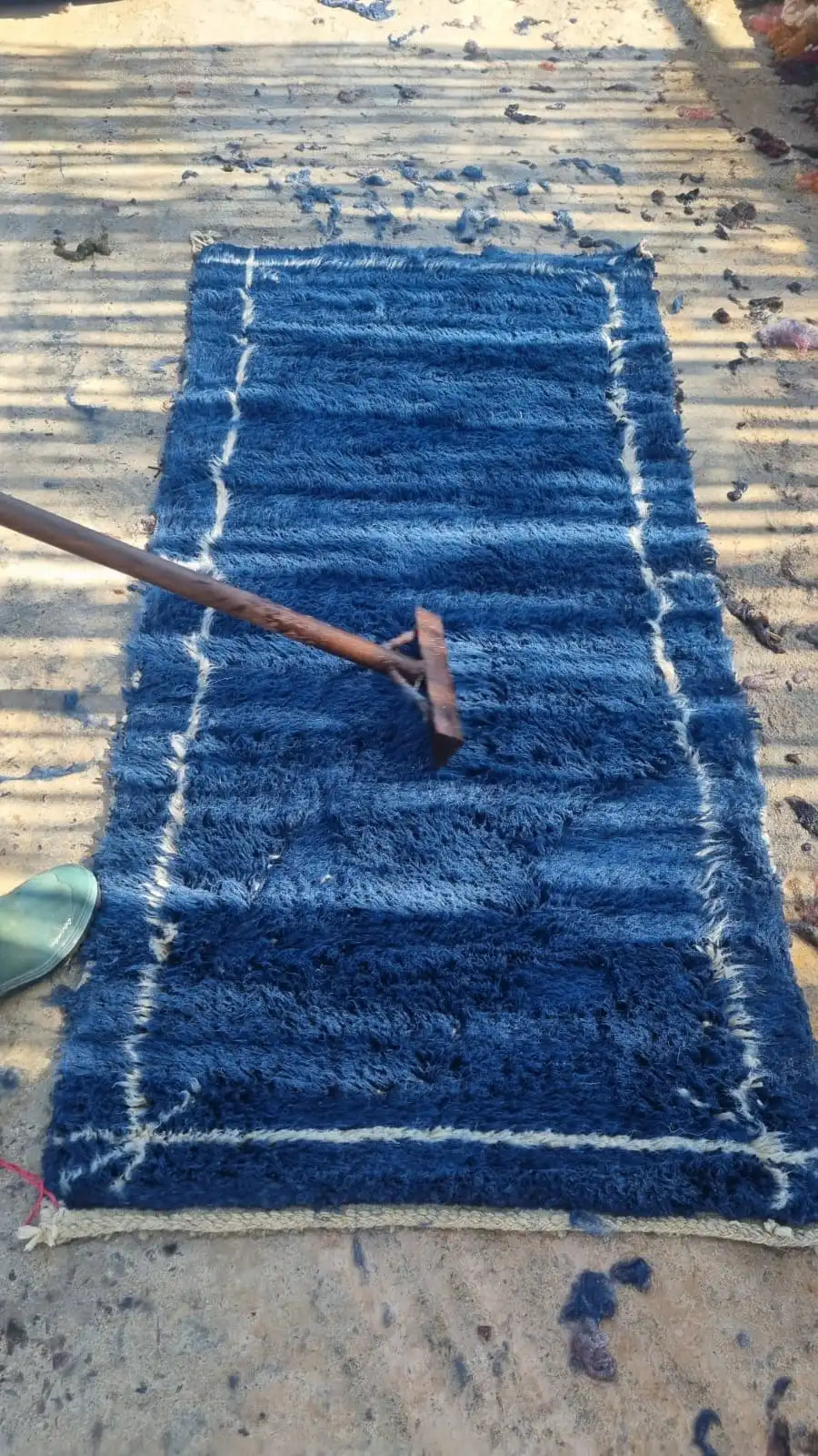 Trimming & the final wash