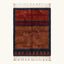 Aksel rust and navy Beni Ourain rug, full view