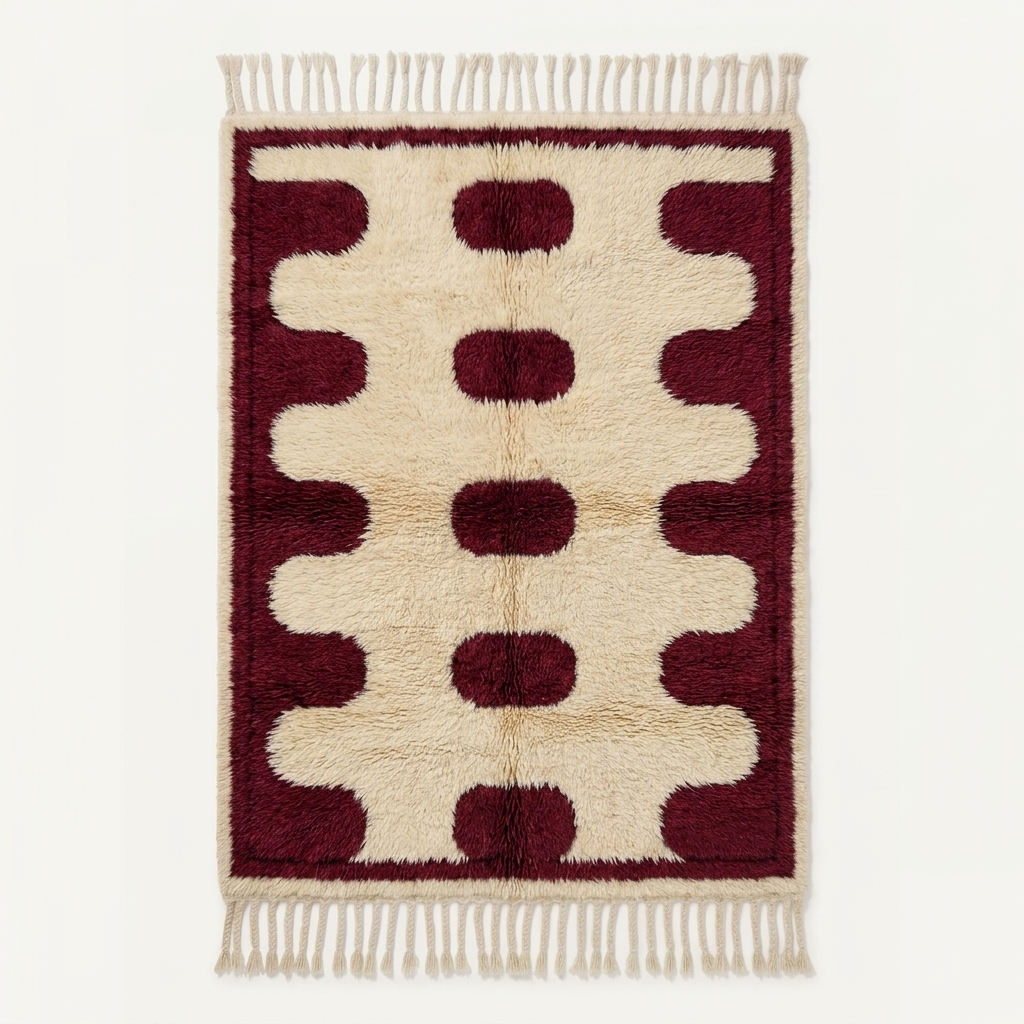 Burgundy Rug