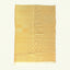 Ochre Zanafi kilim rug Imnane with checkered path, full rug view