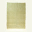 Olive and ivory Zanafi kilim rug Amuddu with tonal grid, full rug view