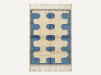 Azure Pathways with Soft Ivory Field — Lalla Amina