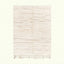 Ivory Mrirt rug Amsiren with subtle linear texture, full rug view