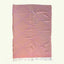 Rose Pink Zanafi kilim rug Tifoultoute with lavender diamonds, full rug view