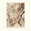 Ivory & Taupe Mrirt rug Taznirt with pebble mosaic, full rug view