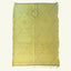 Lime Zanafi Kilim rug Tamanar with tonal diamond pattern, full rug view