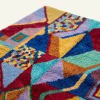 Additional full view of the Tifawt Boujaad rug showing its complete design.