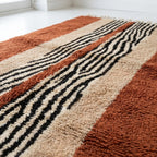 Craftsmanship detail of the Azar rug.